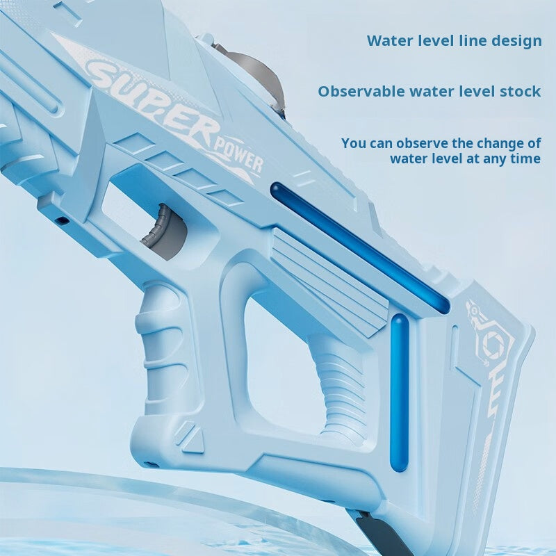 Islyne T17 children's electric water gun water toy electric high pressure automatic water absorbing water gun birthday gift full body waterproof automatic water absorbing