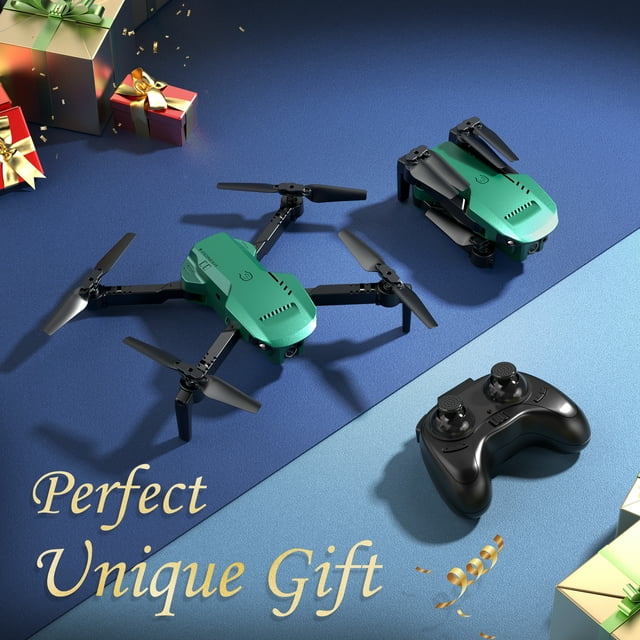 Islyne 1812 Drone with 4K Camera for Adults and Kids, FPV Remote Control Qudcopter with Optical Flow Sensor, Great Gift for Kids, 2 Batteries