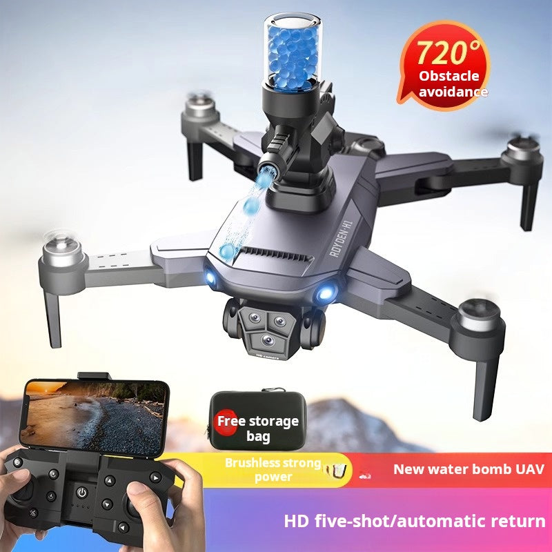 Islyne T123 HD drone children's toy drone water bomb aerial photography entry-level aircraft remote control small child gift