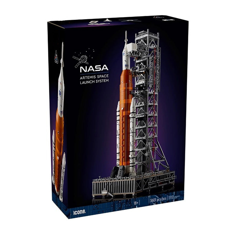 Islyne T335 NASA Artemis Space Launch System ICONS Series Assembling Building Blocks Toy Gift