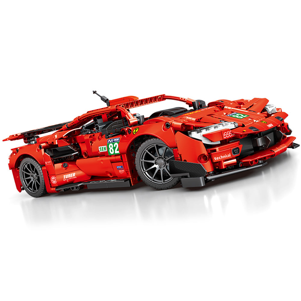 Islyne T67 1374PCS sports car building blocks STEM Toys Birthday Toy Gift for Kids Boys and Girls