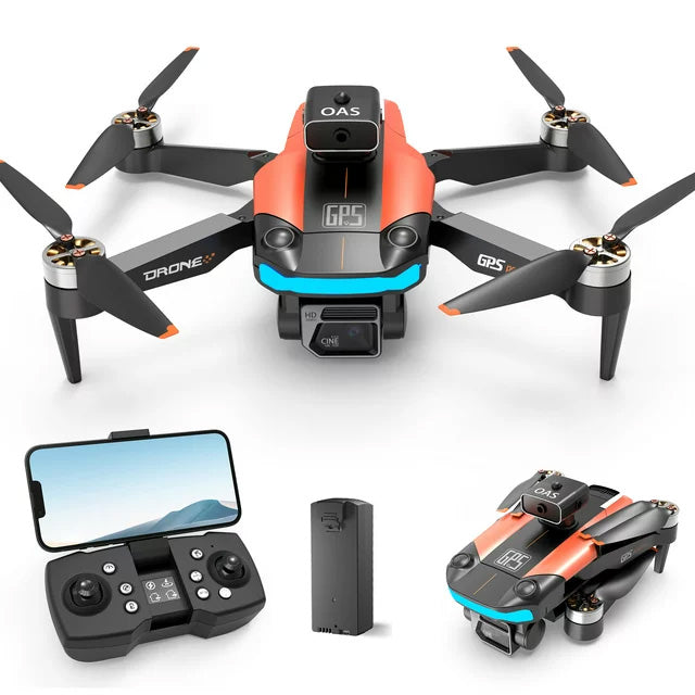 Islyne D99 GPS Drone with 8K UHD Camera, Foldable Drones for Adults Beginners, RC Quadcopter Drone, Brushless Motor, VR Mode, GPS Auto Follow