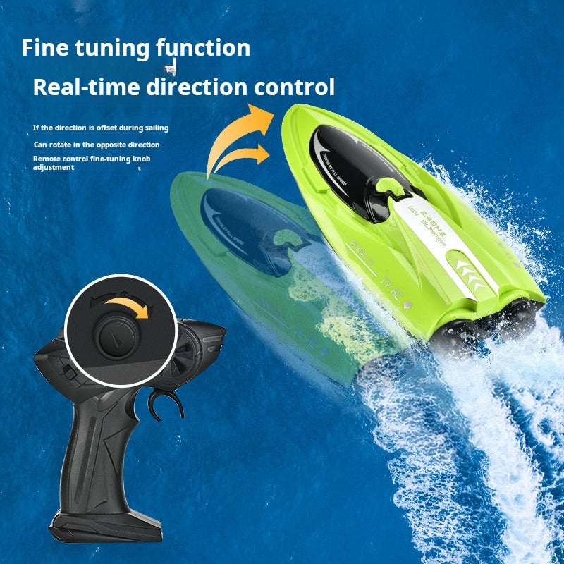 Islyne T118 Fast Brushless RC Shark Boat for Adults, 30+MPH 3S High Speed Remote Control Boat, Self-righting 2.4Ghz Speed Boat with LED Lights, Summer Toy Gift for Kids