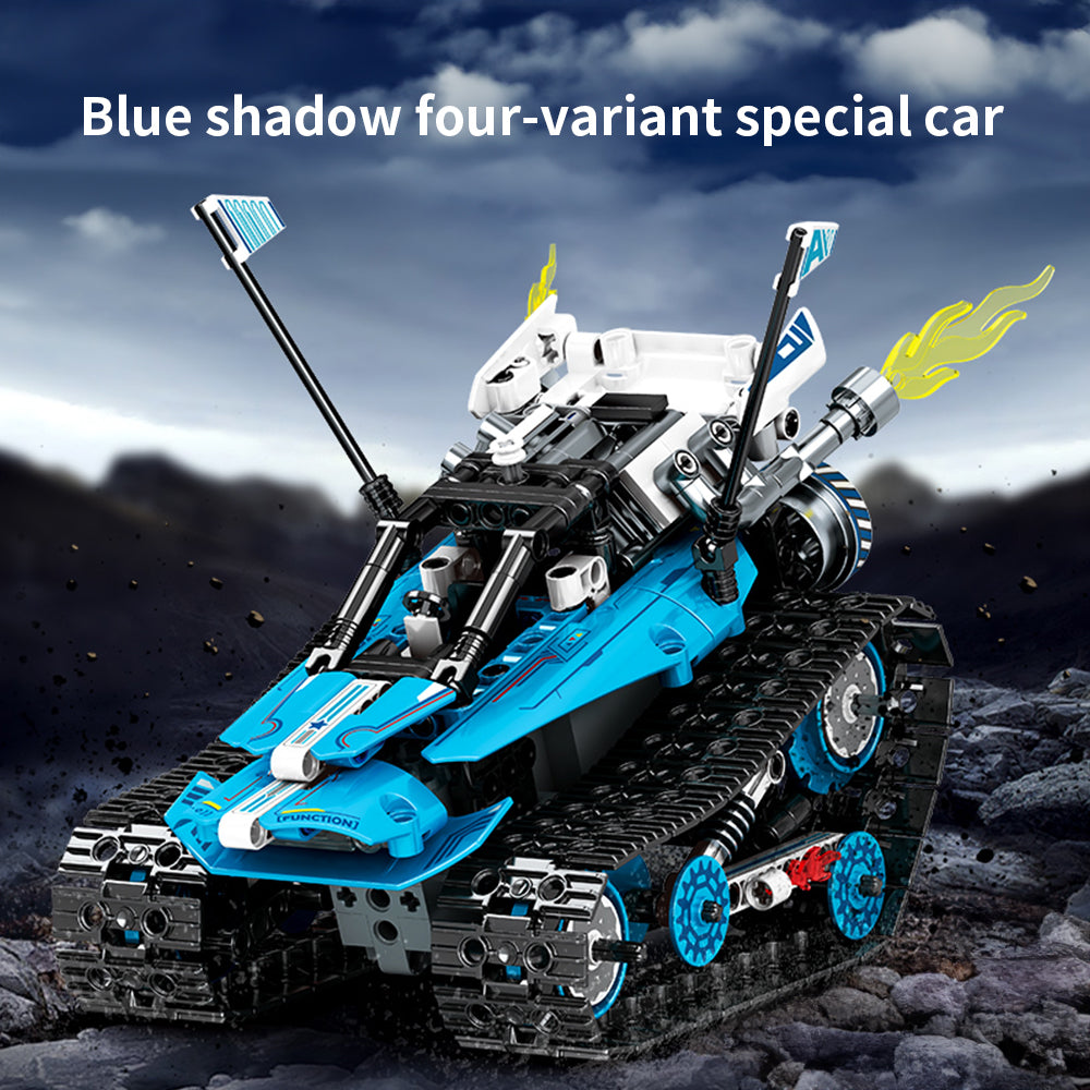 Islyne T89 444pcs Robots, excavators, tanks, armored vehicles building blocks STEM Toys Birthday Toy Gift for Kids Boys and Girls