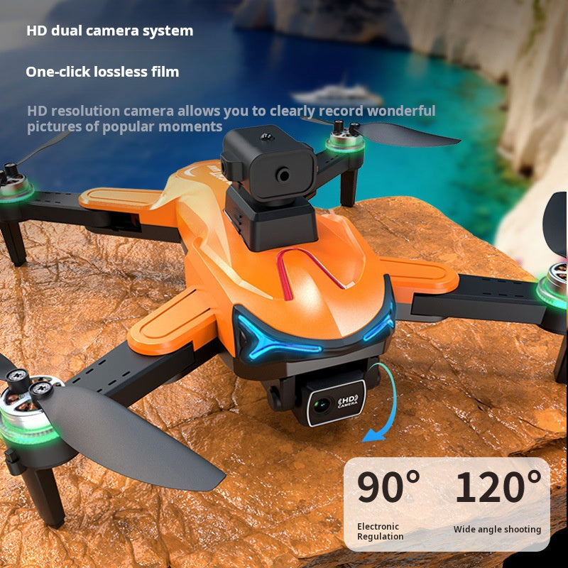 Islyne T122 Children's brushless water bomb drone HD aerial photography folding obstacle avoidance optical flow positioning remote control aircraft