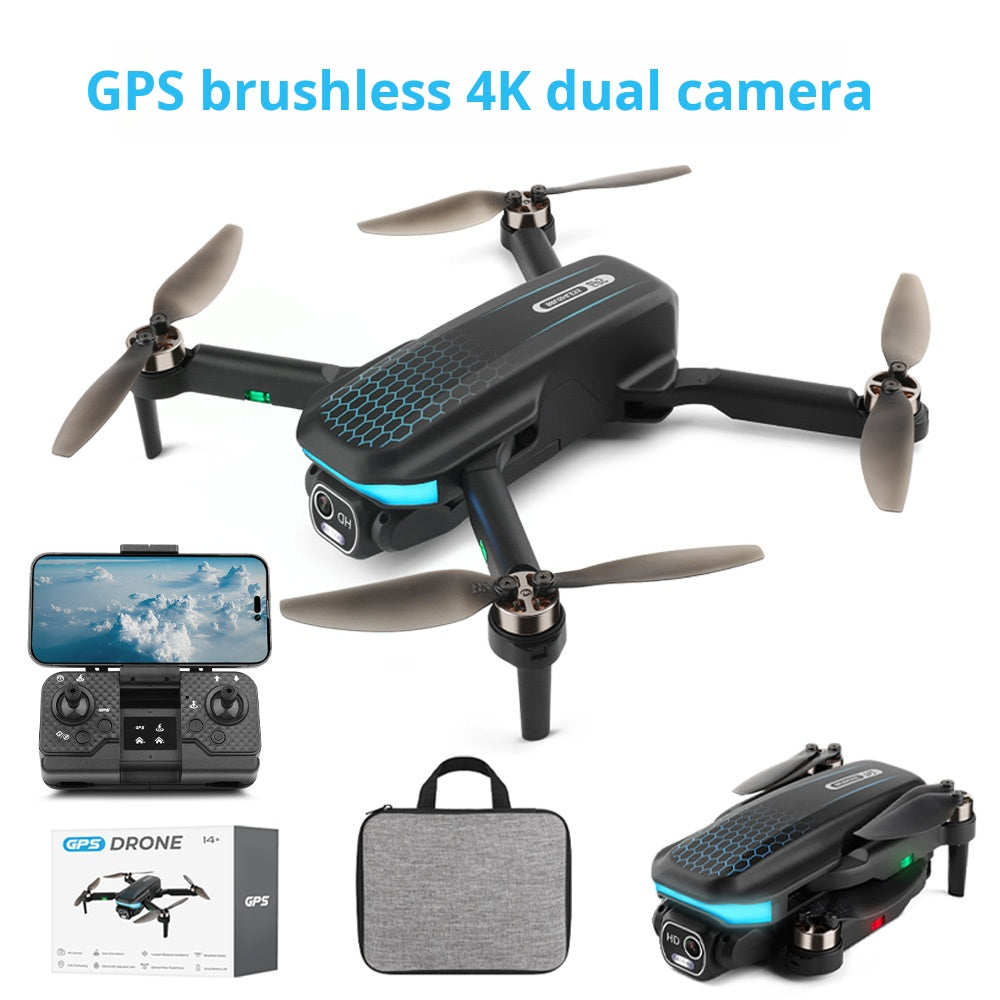 Islyne T115 brushless GPS high-definition aerial photography drone intelligent obstacle avoidance remote control aircraft optical flow four-axis flight