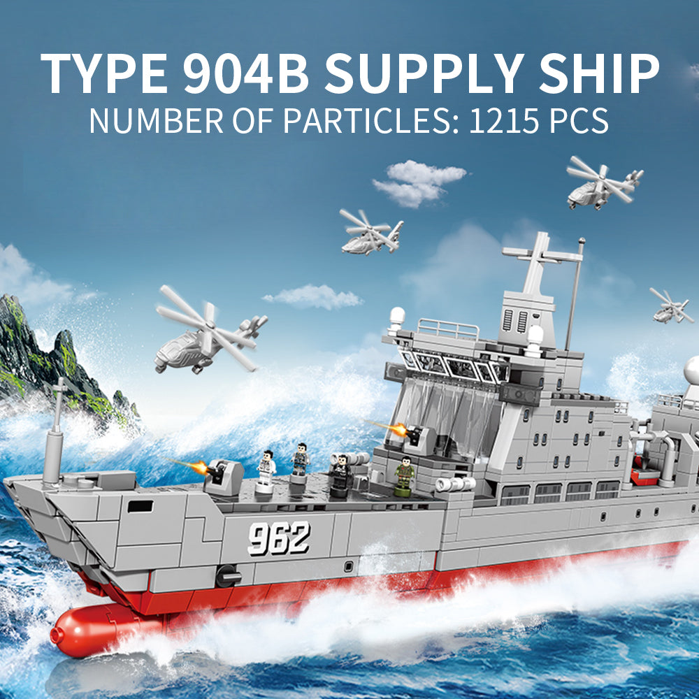 Islyne T81 1215PCS Building Blocks boat, STEM Toys Birthday Toy Gift for Kids Boys and Girls