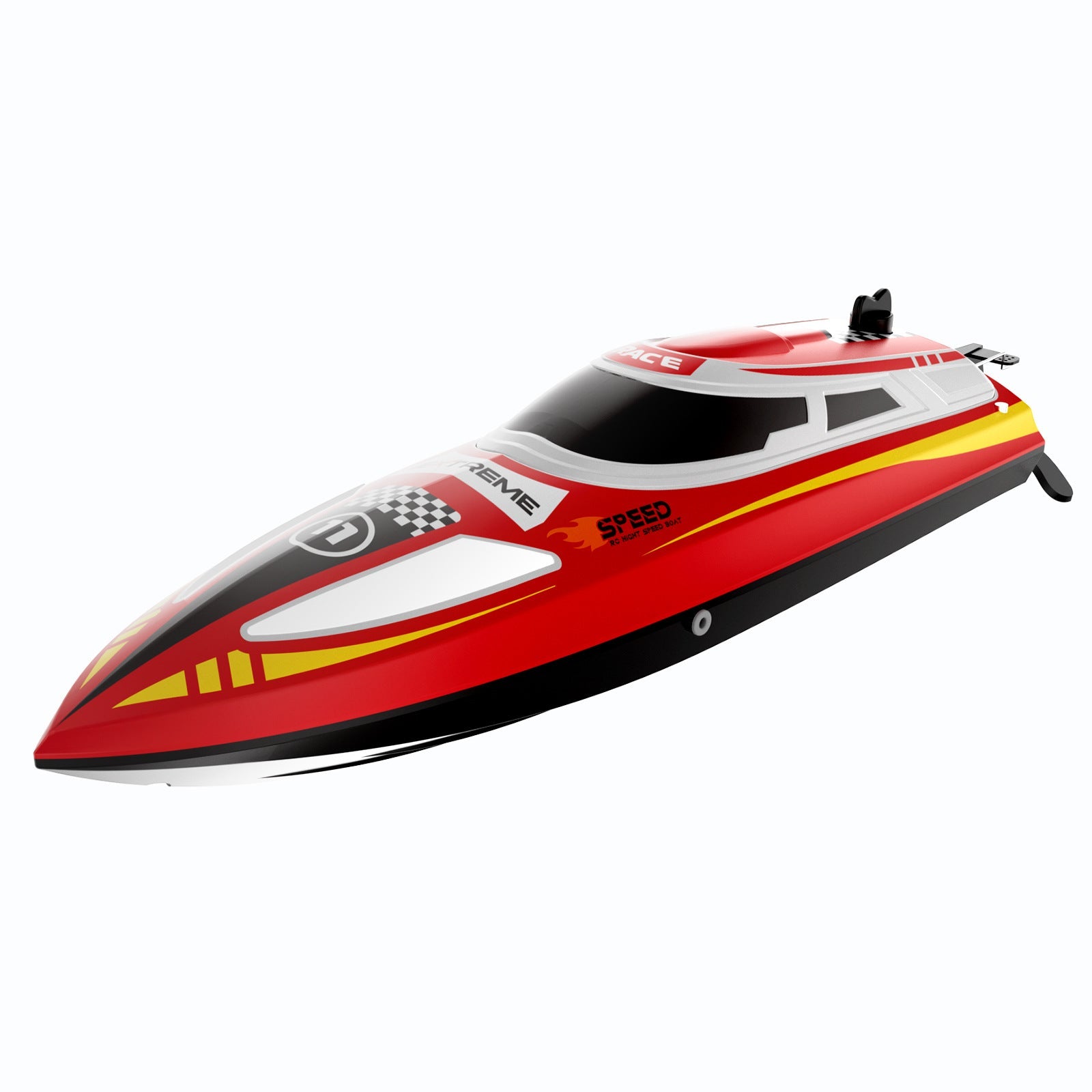 Islyne T128 RC boat speedboat water-cooled powerful motor waterproof water toy electric toy boat high-speed boat