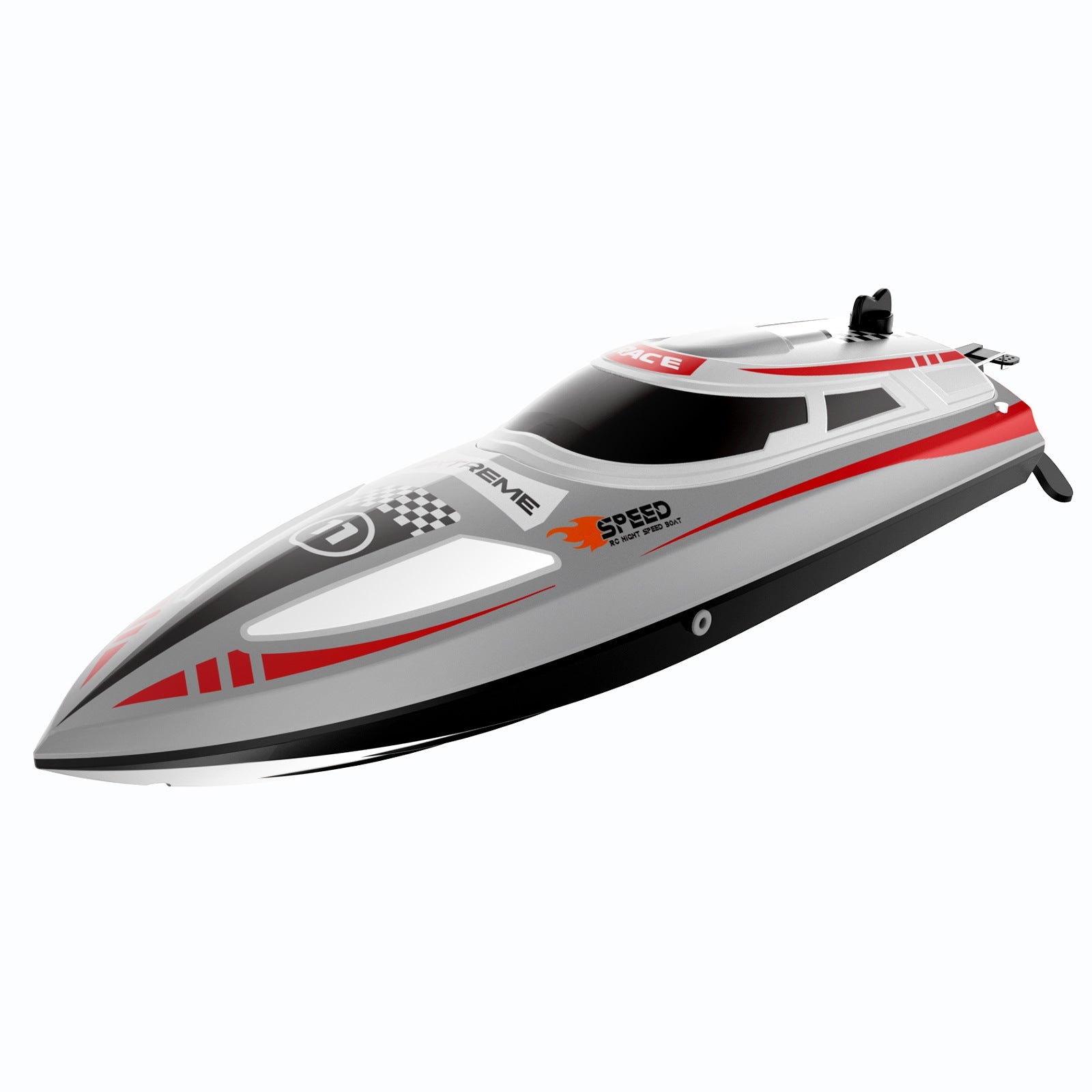 Islyne T128 RC boat speedboat water-cooled powerful motor waterproof water toy electric toy boat high-speed boat