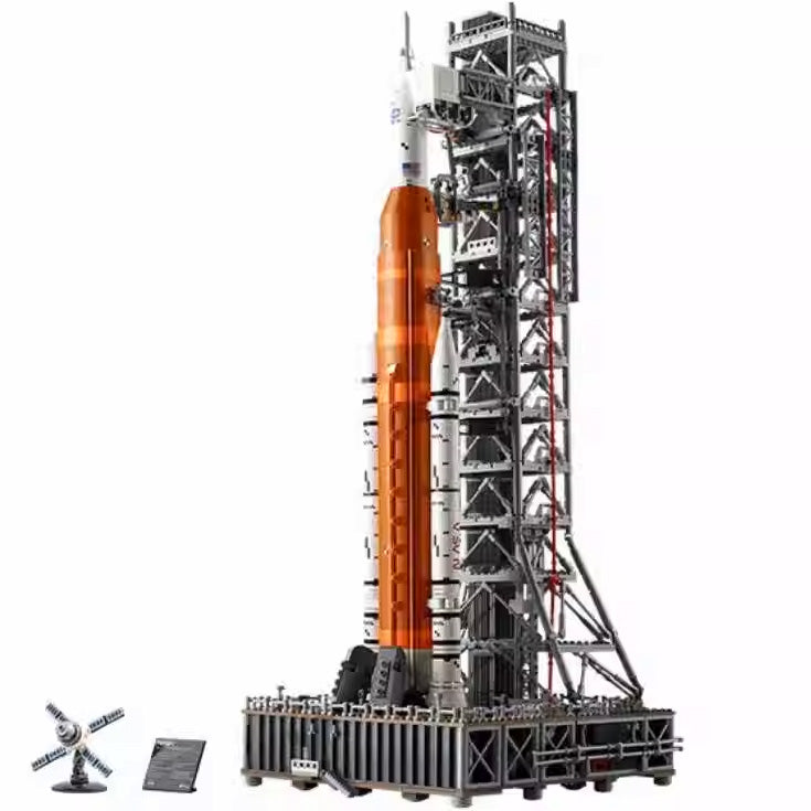 Islyne T335 NASA Artemis Space Launch System ICONS Series Assembling Building Blocks Toy Gift