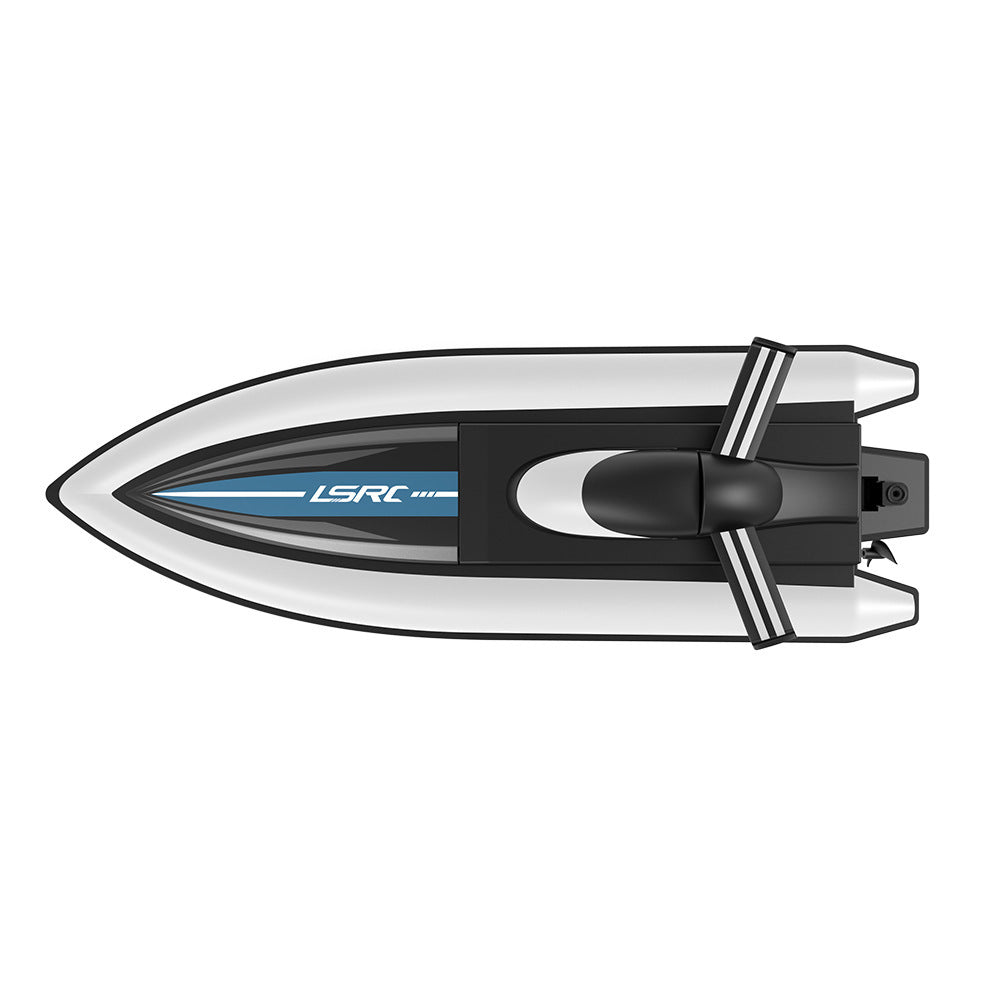 Islyne T129 remote control boat speedboat water remote control high-speed racing boat toy double propeller long endurance simulation electric boat