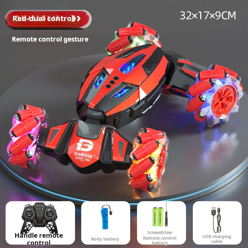 Islyne T20 rc remote control car gesture sensor deformation car children's four wheel drive primary school students hand controlled stunt twisting remote control car boy