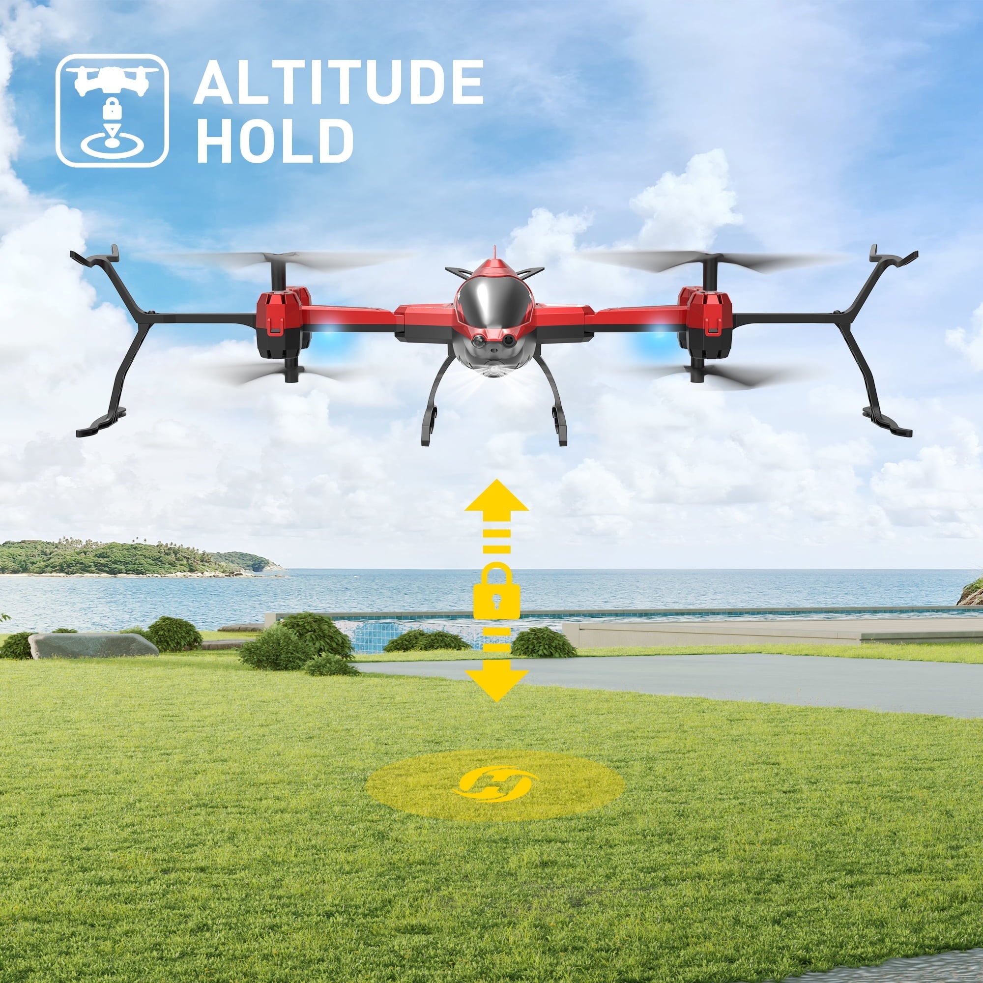 Helicopter Drone for Kids Beginners, Remote Control Foldable Helicopters Toys for Boys Girls, 3D Stunt Flips, Altitude Hold, Headless Mode, 3 Batteries 25 Mins Flight Time