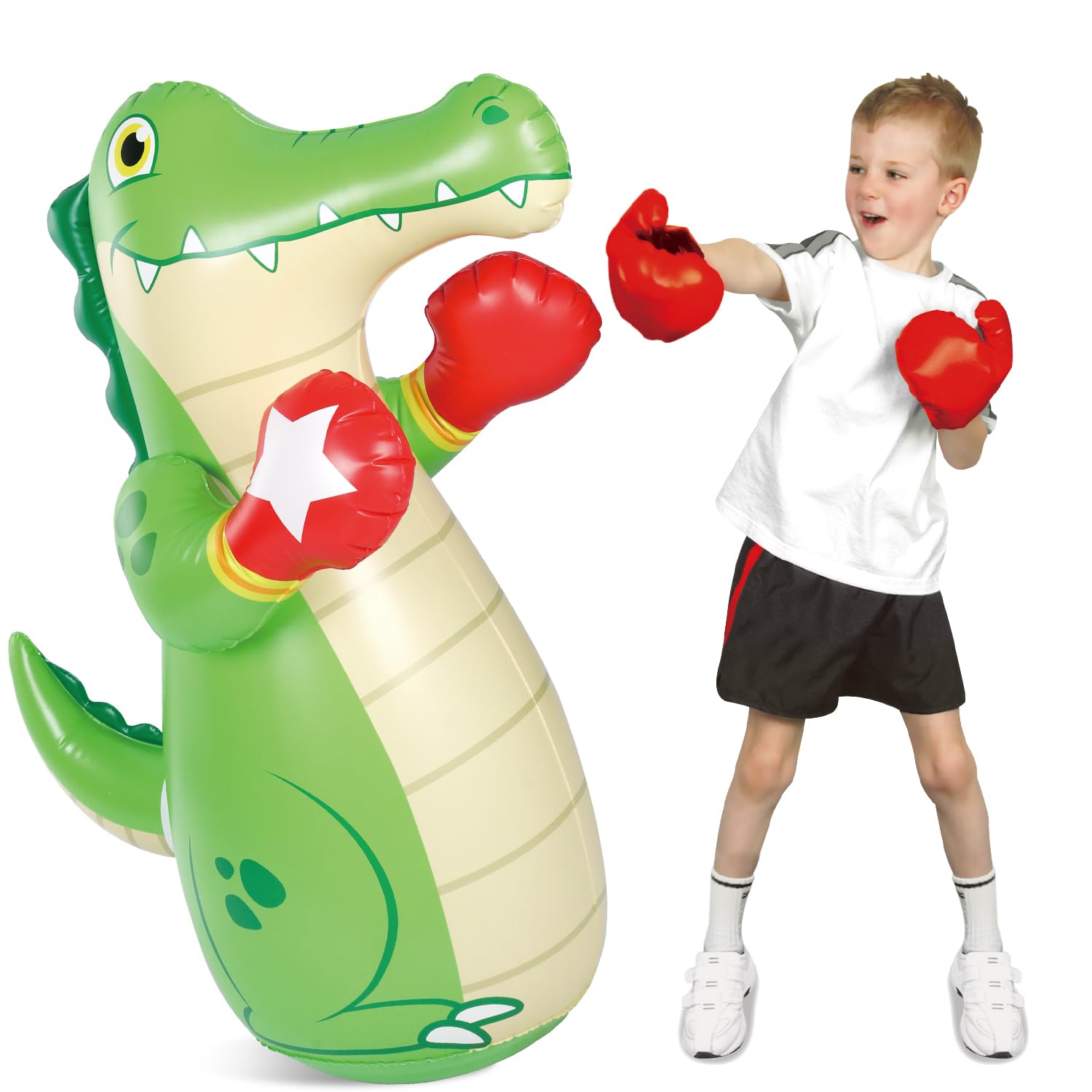 EagleStone AT10015 Children's Boxing Toy, For Home, Freestanding, Punching Machine, Air Sandbag