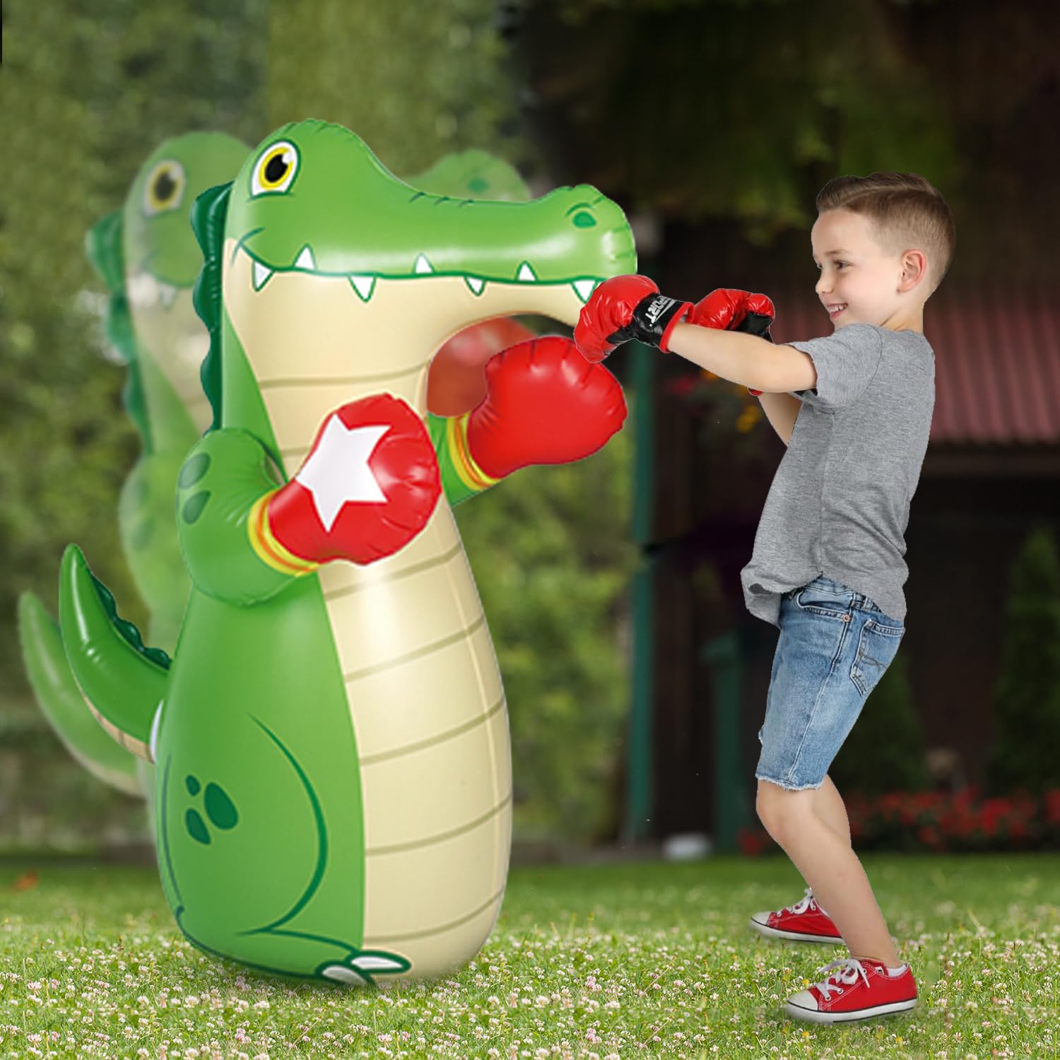 EagleStone AT10015 Children's Boxing Toy, For Home, Freestanding, Punching Machine, Air Sandbag